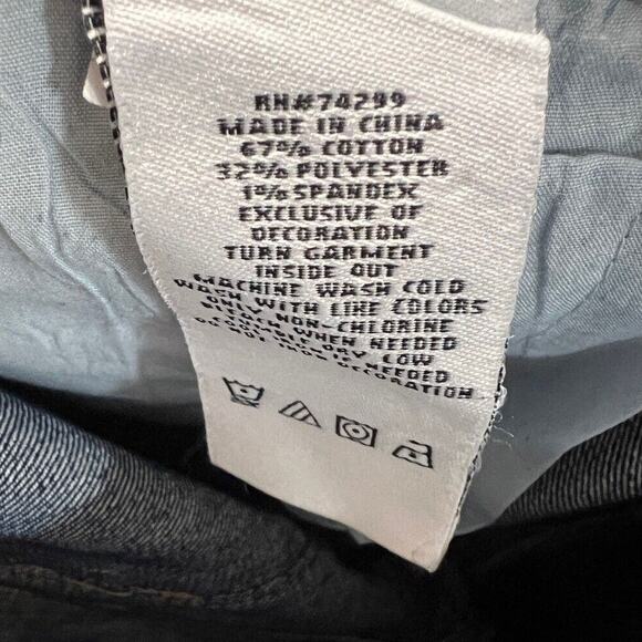 DKNY Greenwich Slim Womens Dark Wash Stretch Denim Jeans Blue Size 28 x 29 - Picture 7 of 8